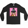 Cardi B Megan Three Stallion Wap 90s Style Long Sleeve Shirt