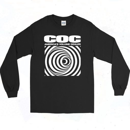 Corrosion Of Conformity America Volume Dealer 90s Style Long Sleeve Shirt