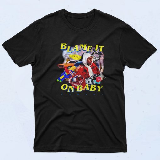 Dababy Blame It On Baby Cool 90s Rapper T shirt