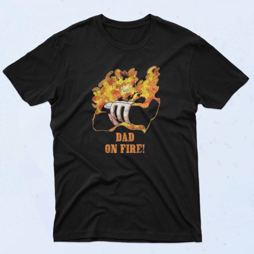 Dad on Fire My Hero Academia T Shirt