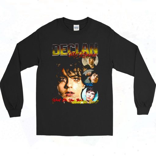 Declan Mckenna What Do You Think 90s Style Long Sleeve Shirt