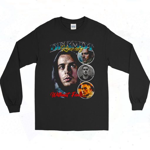 Dermot Kennedy Without Fear 90s Style Long Sleeve Shirt