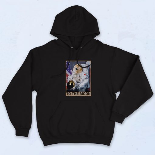 Dogecoin Astronaut to the Moon Hoodie