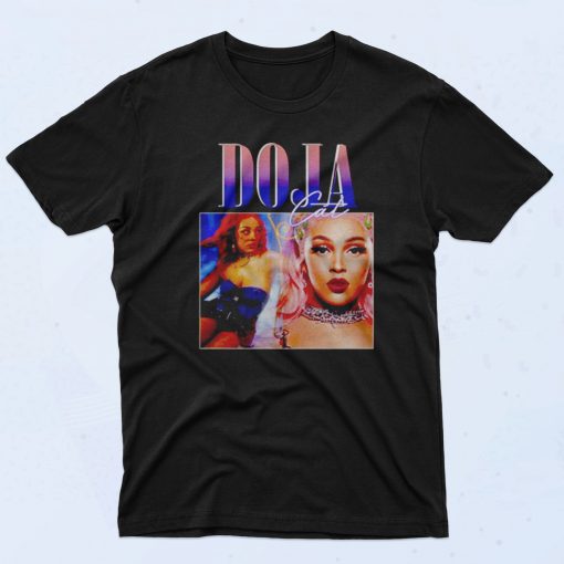 Doja Cat Retro Graphic Cool 90s Rapper T shirt