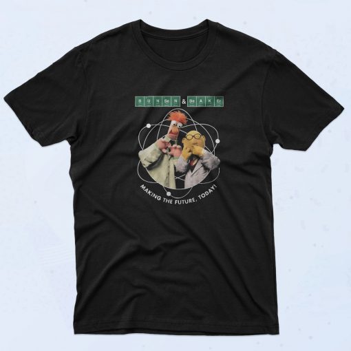 Dr. Bunsen Honeydew and Beaker Muppets Fashionable T Shirt