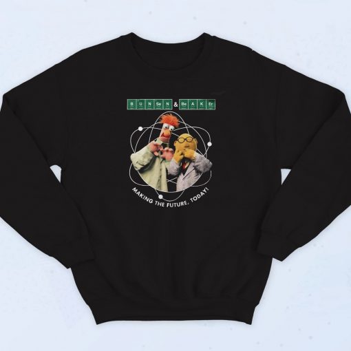 Dr. Bunsen Honeydew and Beaker Muppets Sweatshirt