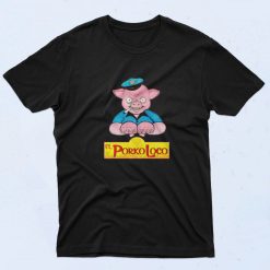 El Porko Loco Police Cool 90s Rapper T shirt