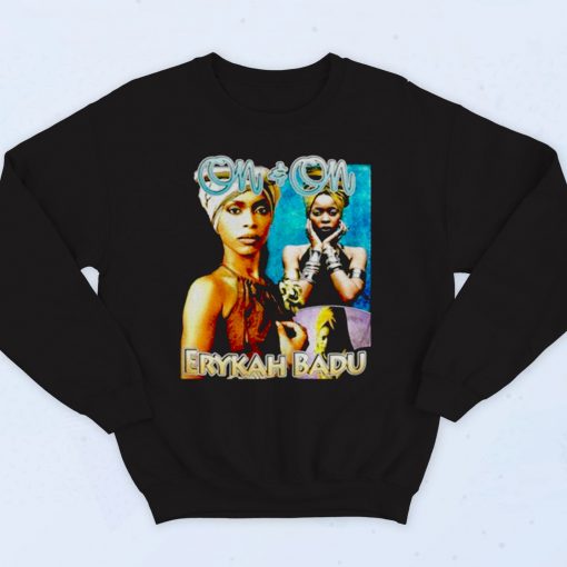 Erykah Badu On And On 90s Hip Hop Sweatshirt