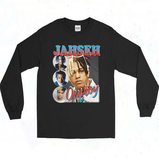 Jahseh Onfroy Xxxtentacion 90s Style Long Sleeve Shirt