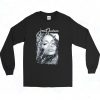 Janet Jackson Photoshoot 90s Style Long Sleeve Shirt