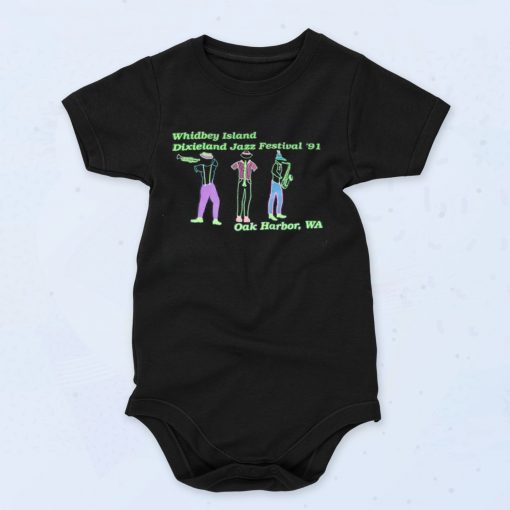 Jazz Festival Unisex Baby Onesie