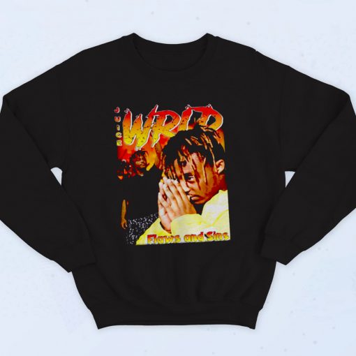 Juice Wrld Flaws And Sins 90s Hip Hop Sweatshirt