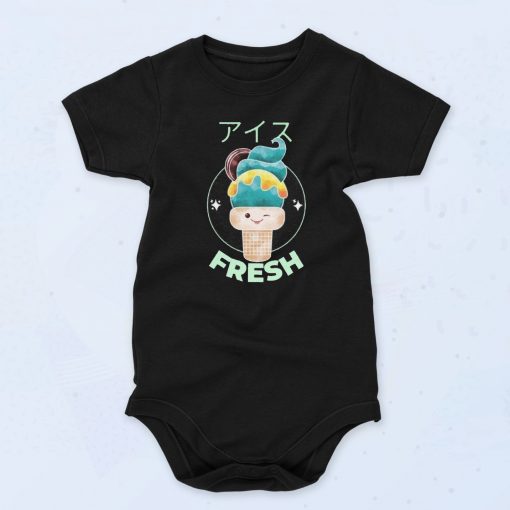 Kawaii Ice Cream Unisex Baby Onesie