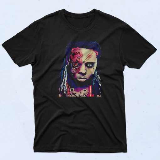 Lil Wayne Terminator 90s T Shirt Retro