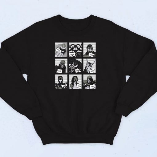 Marvel Characters Meme Sweatshirt