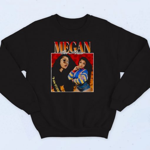 Megan Thee Stallion Thee 90s Sweatshirt Style