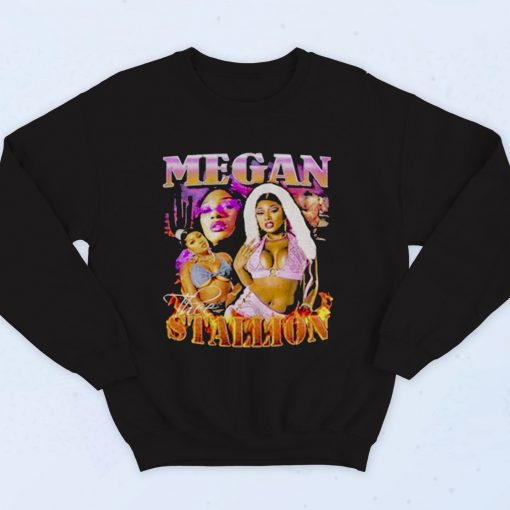 Megan Thee Stallion Vintage 90s Hip Hop Sweatshirt