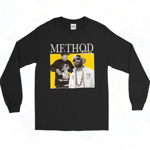 Method Man Homage 90s Style Long Sleeve Shirt