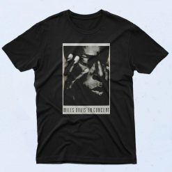 Miles Davis En Concert 90s T Shirt Retro