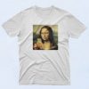 Mona Lisa Gioconda Selfie Funny Fashionable T Shirt