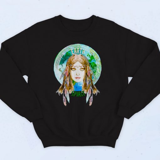 Mother Earth Spirit Earth Day 90s Sweatshirt Style