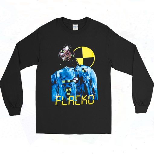 Nagri Asap Testing Flacko Retro Long Sleeve T Shirt