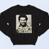 Pablo Escobar Mugshot 90s Hip Hop Sweatshirt