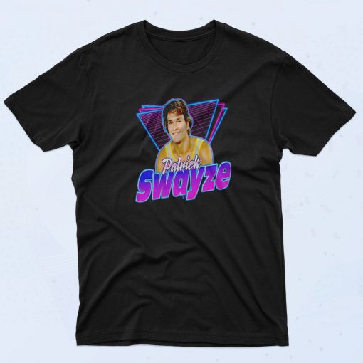 Patrick Swayze Retro 90s T Shirt Retro