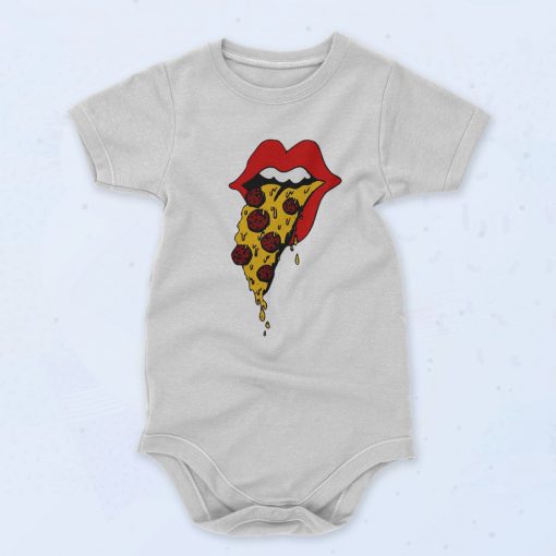 Pizza Stones Rock Baby Onesie