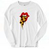 Pizza Stones Vintage 90s Long Sleeve Shirt