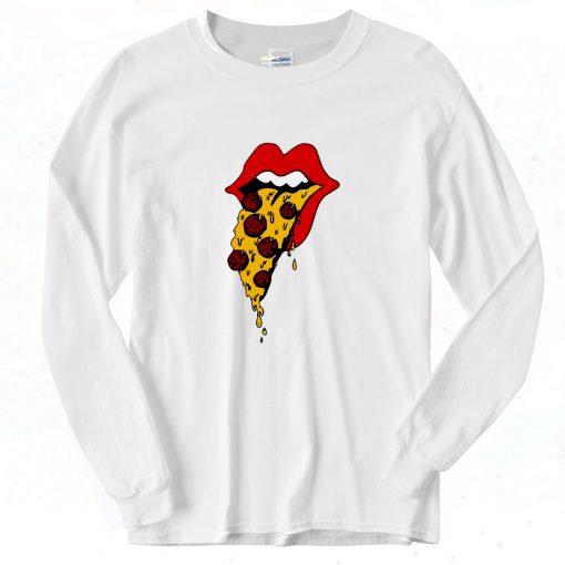 Pizza Stones Vintage 90s Long Sleeve Shirt