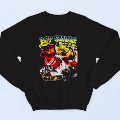 Pop Smoke Shoot For The Stars 90s Hip Hop Sweatshirt