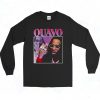 Quavo Vintage Rapper Homage 90s Style Long Sleeve Shirt