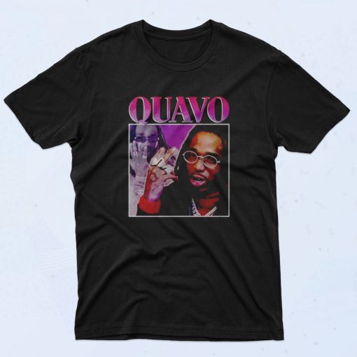 Quavo Vintage Rapper Homage 90s T Shirt Retro