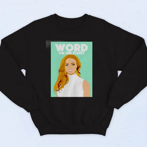 Rhop Gizelle Bryant Word On The Street 90s Hip Hop Sweatshirt