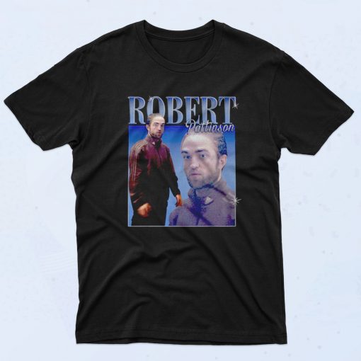 Robert Pattinson Cool 90s Rapper T shirt