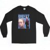 Robert Pattinson Tracksuit 90s Style Long Sleeve Shirt