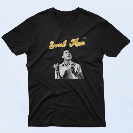 Sam Cooke Soul Man Tribute Cool 90s Rapper T shirt