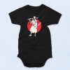 Samurai Sword Sunset Unisex Baby Onesie