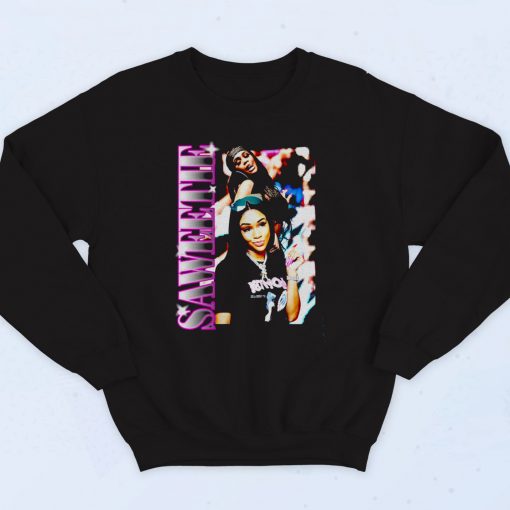 Saweetie Vintage R And B 90s Sweatshirt Style