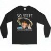 So Ytiet Lets Sing Numbers Song 90s Style Long Sleeve Shirt