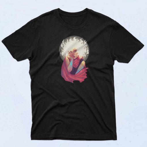 Sunshine Fire Hair Fashionable T Shirt