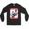 The Fight Marvin Hagler Vs Tommy Hearns 90s Style Long Sleeve Shirt