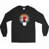 The Power of Iron Man Vintage 90s Long Sleeve Shirt