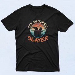 The Squirrel Slayer Fashionable Graphic T Shirt