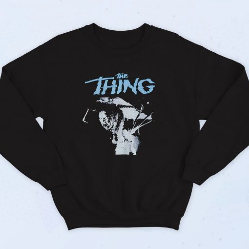 The Thing Horror Movie John Carpenter 90s Sweatshirt Style