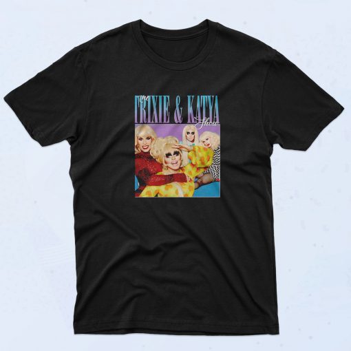 The Trixie And Katya Homage 90s T Shirt Retro