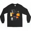 The Weeknd Album Collage 90s Style Long Sleeve Shirt