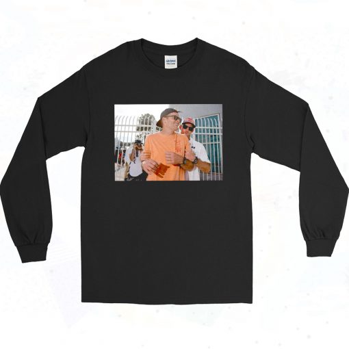 Tom Brady Drunk Parade 90s Style Long Sleeve Shirt