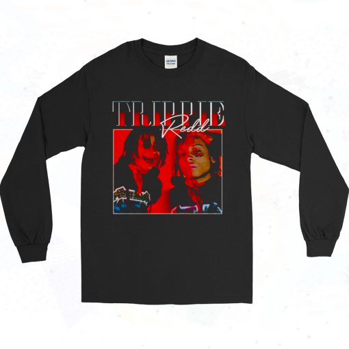 Trippie Redd Homage Retro Long Sleeve T Shirt